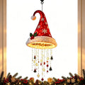 Gorro de Santa LED Colgante con Luz Cálida