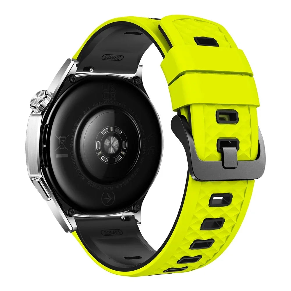 Correa deportiva de silicona de 22mm para OnePlus Watch 3 2 2R, pulsera suave de 46mm para OPPO Watch X X2 4 Pro/Mi Watch 2 Pro S4 S3 S1