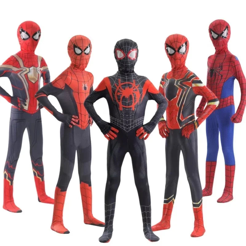 Miles Morales-Inspired Zentai Costume for Cosplay