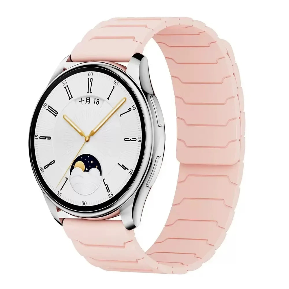 Correa deportiva de silicona magnética de 22mm para reloj inteligente Realme 5, pulsera para reloj Realme S2/Realme S 2 2Pro 3 3 Pro