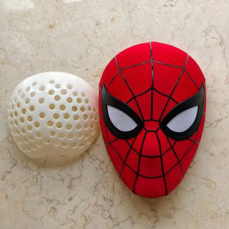 Spider-Man Cosplay Mask with Magnetic Back Cover