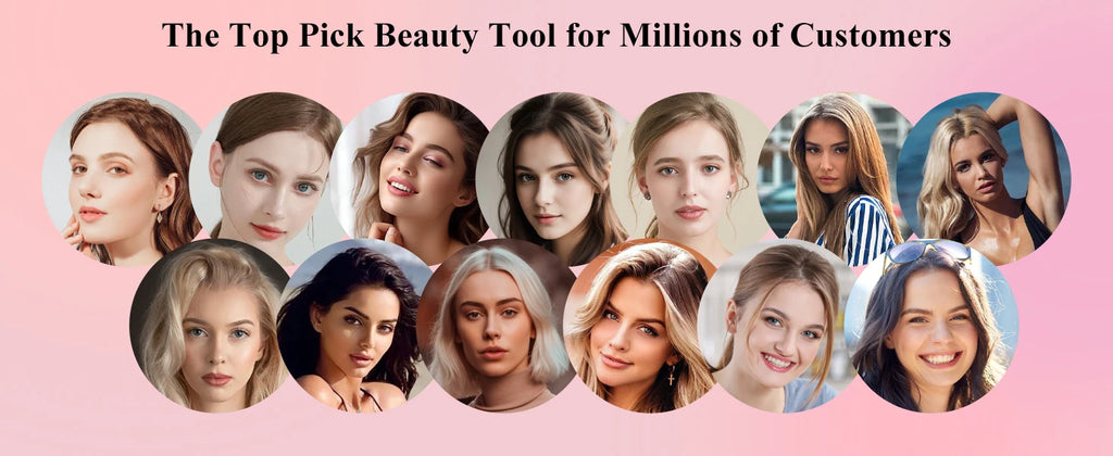 Depiladora facial para mujeres - como se ve en la televisión Afeitadora facial indolora - Dispositivo eléctrico de depilación para rostro, labios, melocotón, pelusa