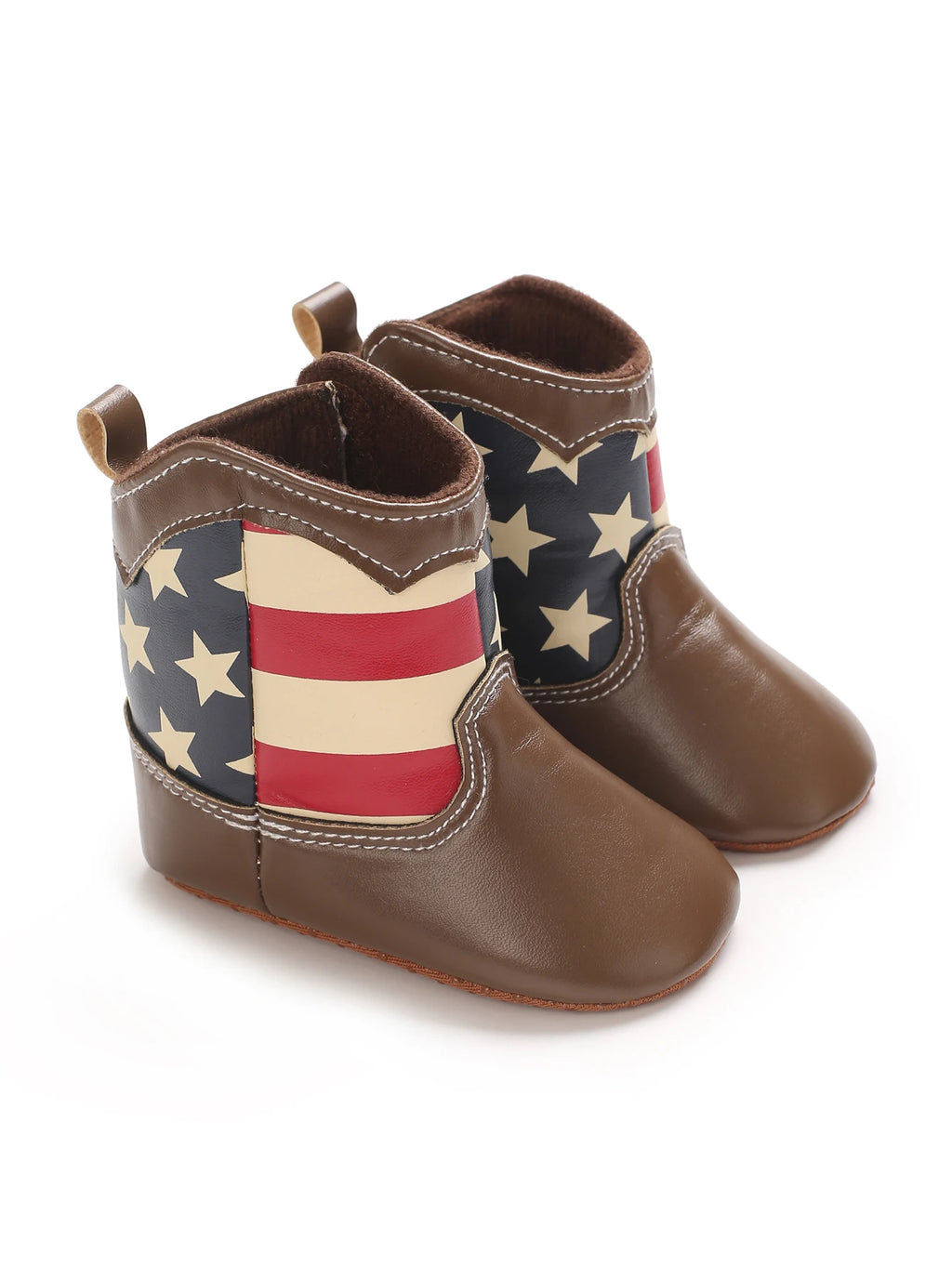 Baby Cowboy Boots - Western Style | Soft soled First Walking Shoes for Newborns and Preschoolers
