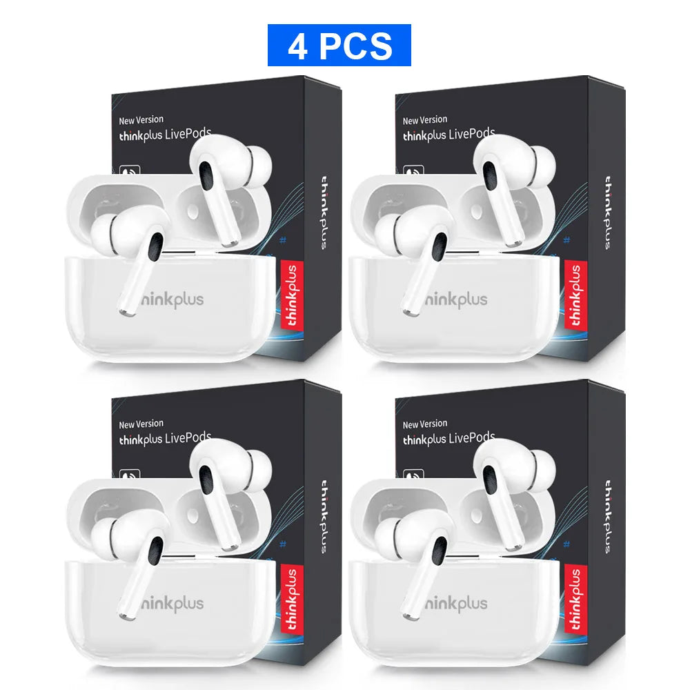 Original Thinkplus auriculares inalámbricos Bluetooth ANC auriculares con reducción de ruido HD micrófono llamada Gamer auriculares LED Control de pantalla táctil