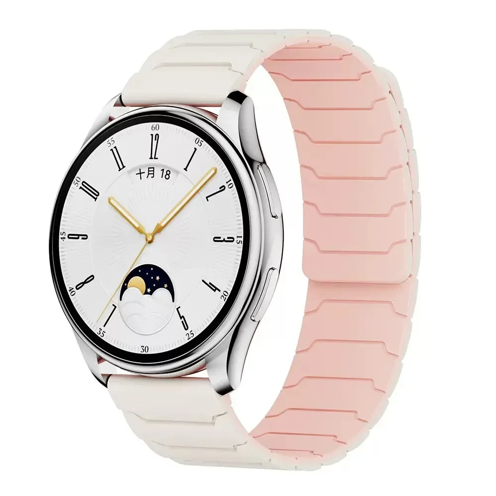 Correa deportiva de silicona magnética de 22mm para reloj inteligente Realme 5, pulsera para reloj Realme S2/Realme S 2 2Pro 3 3 Pro