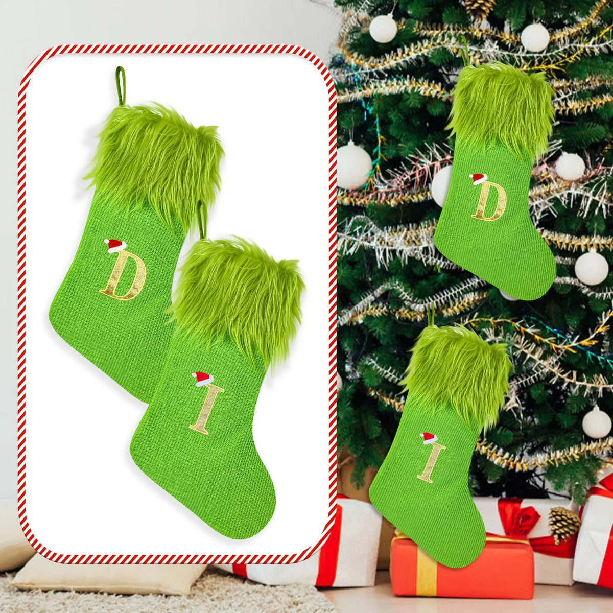Medias Navideñas Decorativas