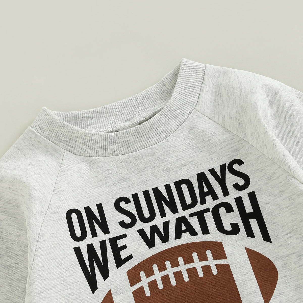 Baby Long-Sleeve Rugby Letter-Print Romper