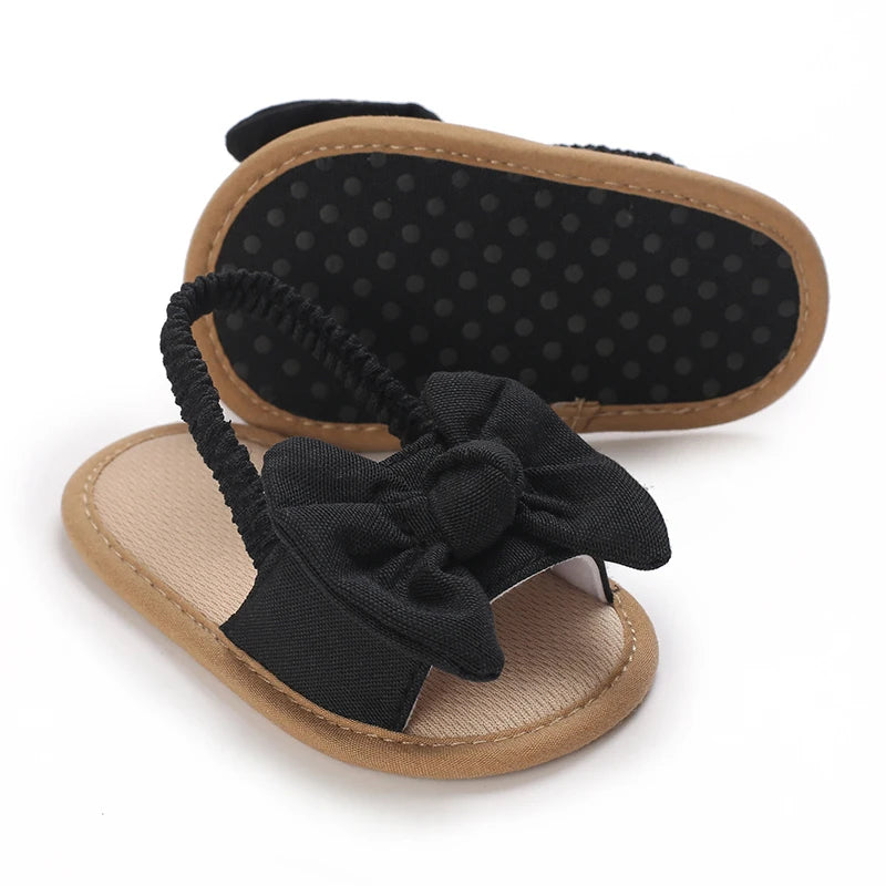 VALEN SINA 0-18M Newborn Girls Summer Shoes Sandals First Walkers Newborn Shoes Casual Soft Sole Sandals Preschool Shoes