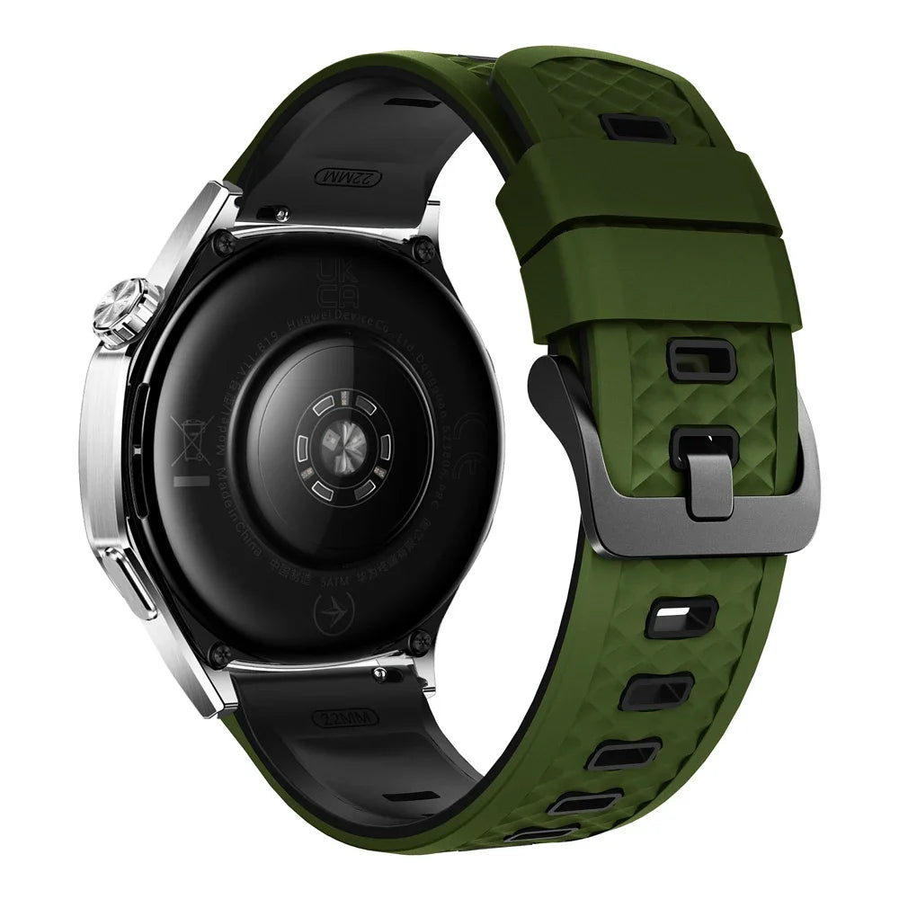 Correa deportiva de silicona de 22mm para OnePlus Watch 3 2 2R, pulsera suave de 46mm para OPPO Watch X X2 4 Pro/Mi Watch 2 Pro S4 S3 S1