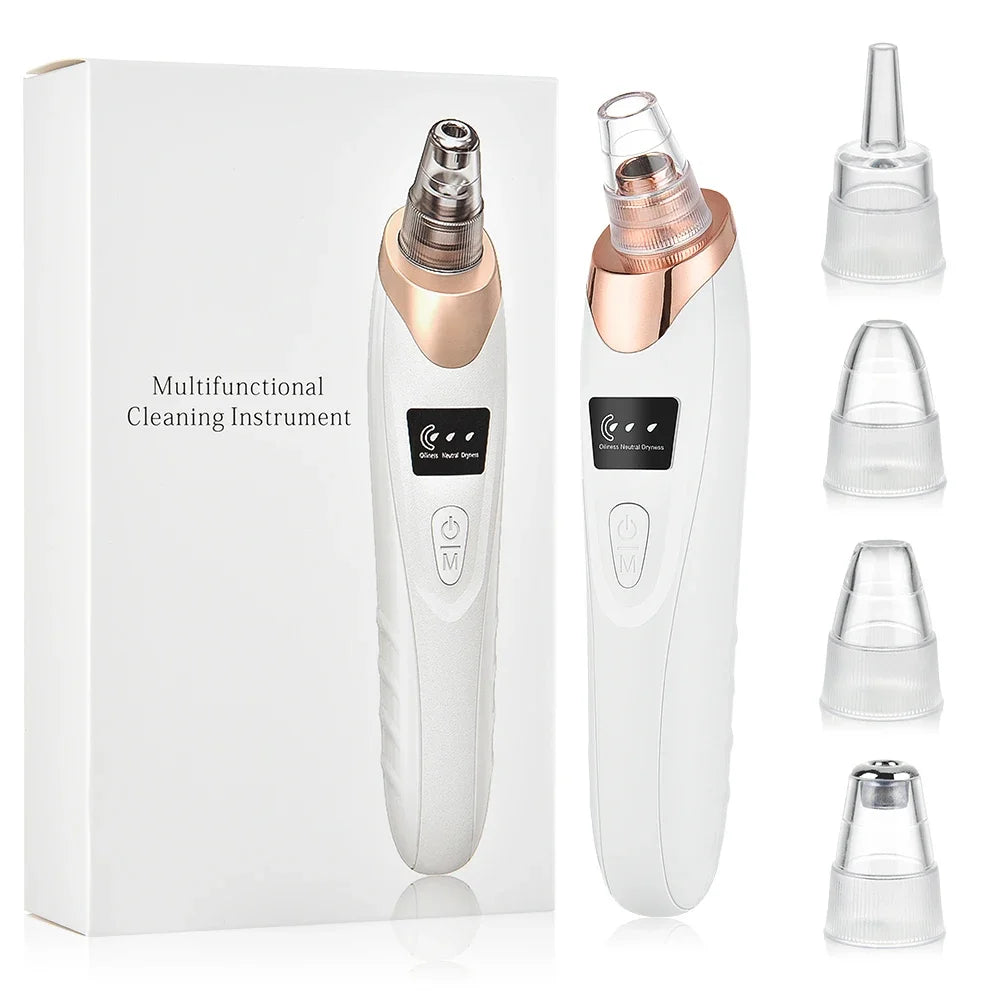 Removedor eléctrico de espinillas, limpiador al vacío para acné, eliminación de manchas negras, limpieza Facial profunda de poros, máquina limpiadora de poros, herramientas para el cuidado de la piel