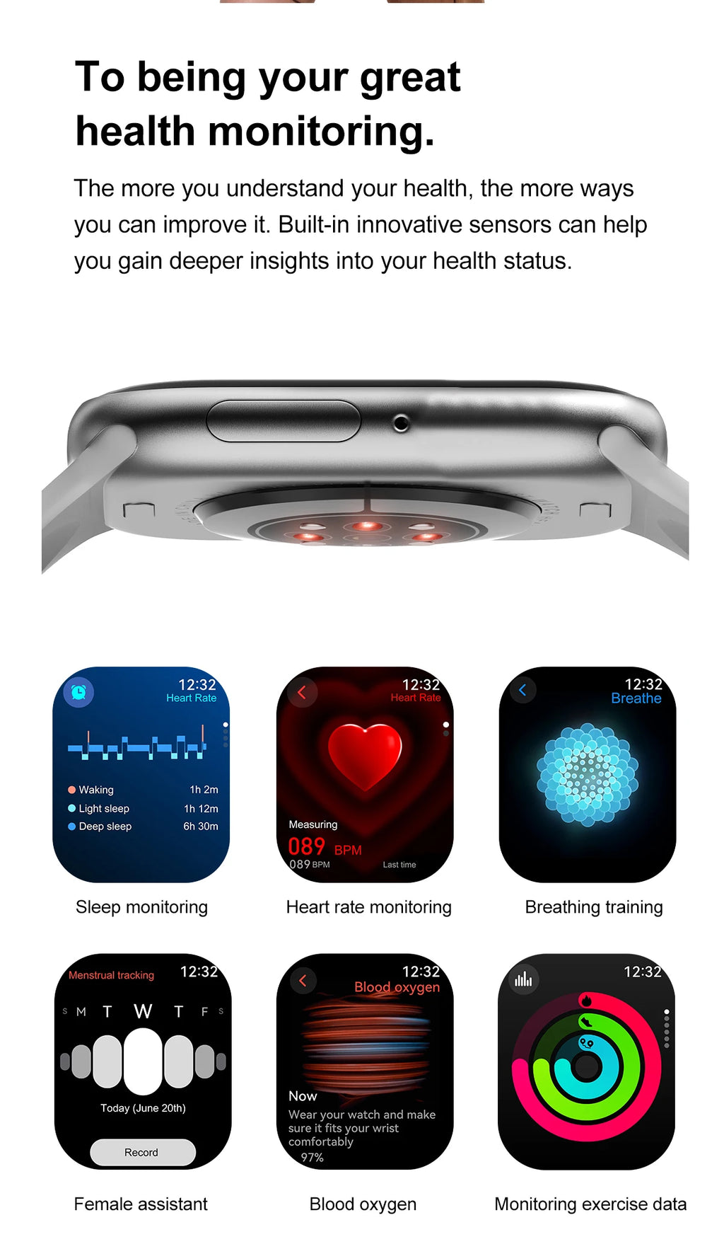 Nuevo reloj inteligente DT 10 con memoria grande de 16GB NFC, brújula de visión estéreo 3D, modo Muiti-Sport, reloj inteligente resistente al agua con llamadas Bluetooth
