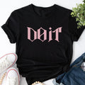 Camiseta Kpop 2026 SKZ It Tape Do It, Camiseta DO IT, Camisetas K-pop, Tops Harajuku, Ropa Urbana Unisex, Tops Casuales de Manga Corta