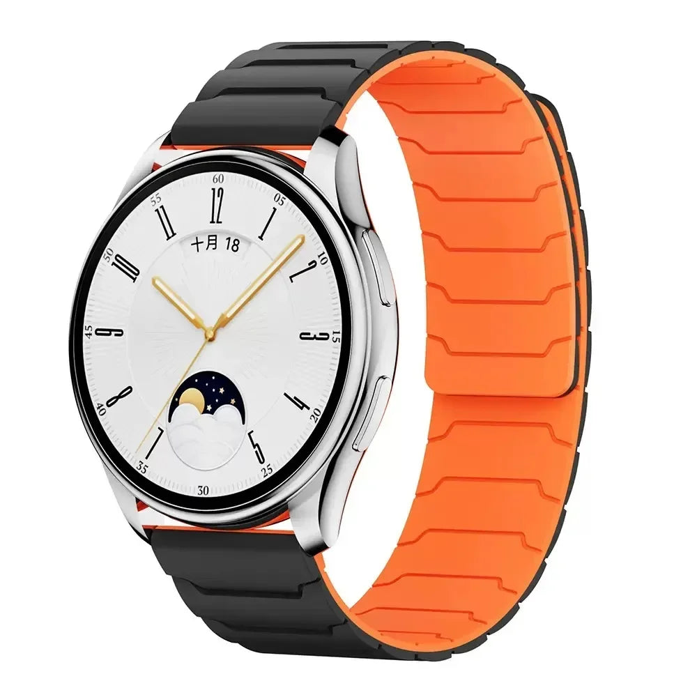 Correa deportiva de silicona magnética de 22mm para reloj inteligente Realme 5, pulsera para reloj Realme S2/Realme S 2 2Pro 3 3 Pro