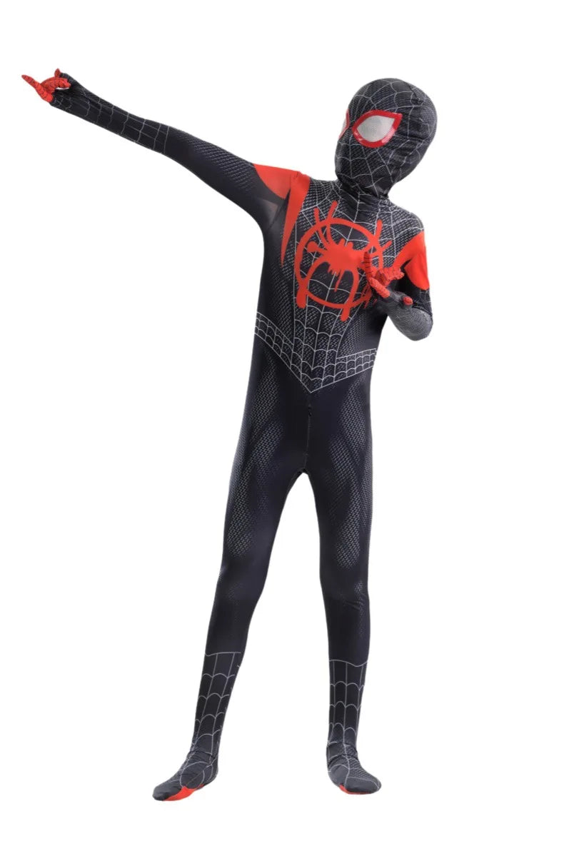 Miles Morales-Inspired Halloween Cosplay Suit