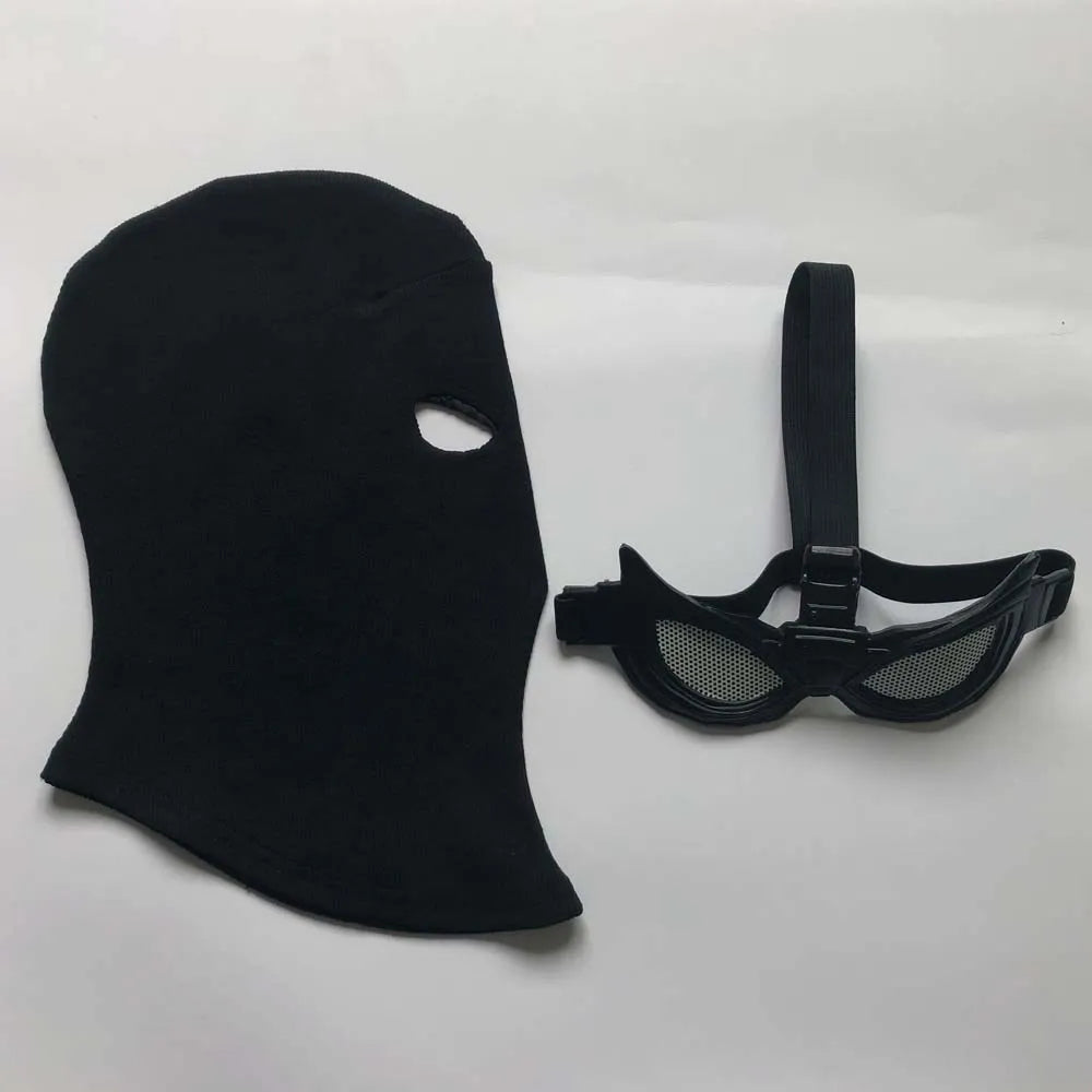 Black Stealth-Style Spider Hero Cosplay Mask