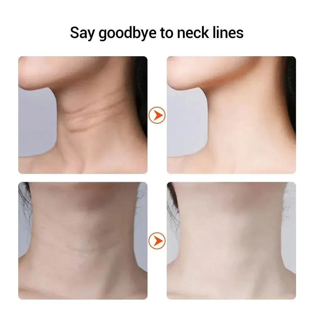 Dispositivo de masaje vibratorio para cuello y cara, máquina de Estiramiento facial, microcorrientes, terapia de luz roja, antiarrugas