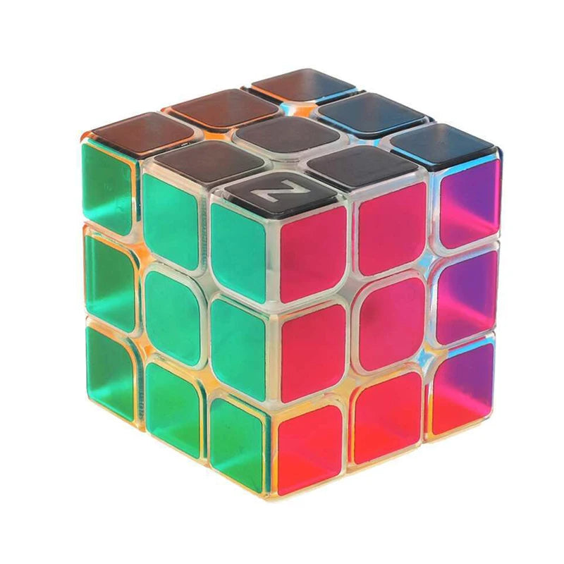 Transparent Cube 3x3x3 Fast Smooth Turning Educational Brain Teaser Toys for Kids Boys Girls Cubo Mágico кубик рубик