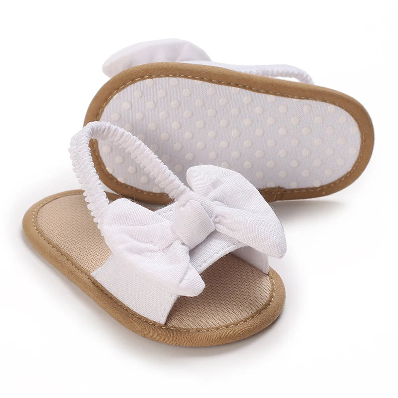 VALEN SINA 0-18M Newborn Girls Summer Shoes Sandals First Walkers Newborn Shoes Casual Soft Sole Sandals Preschool Shoes
