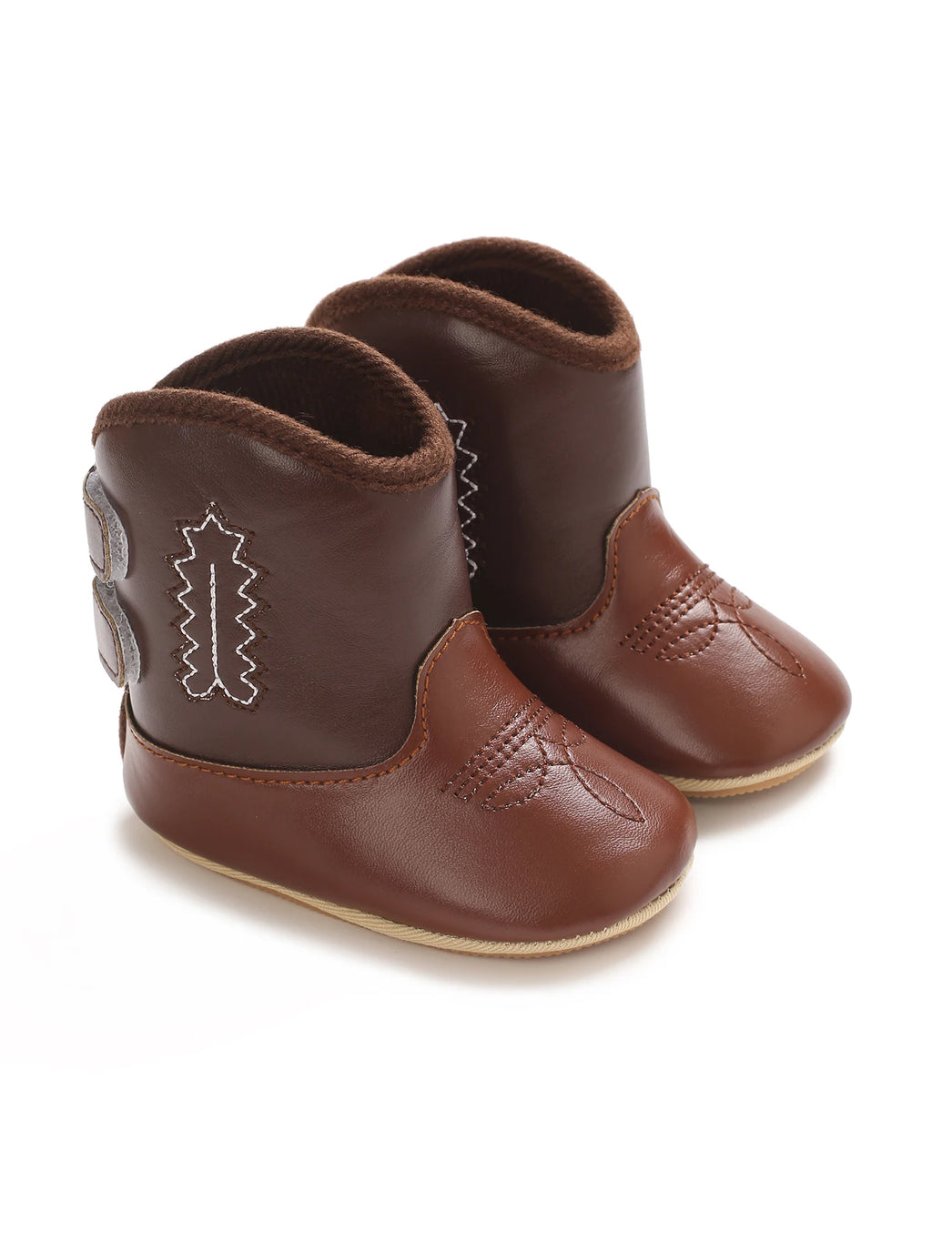 Baby Cowboy Boots - Western Style | Soft soled First Walking Shoes for Newborns and Preschoolers