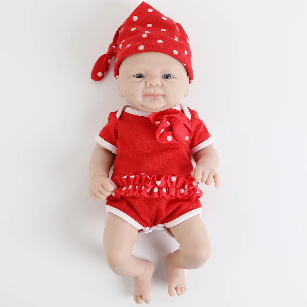 IVITA 14-Inch Full-Silicone Reborn Baby Doll
