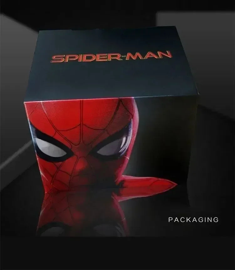 Spider-Man-Inspired Moving-Eye Cosplay Mask