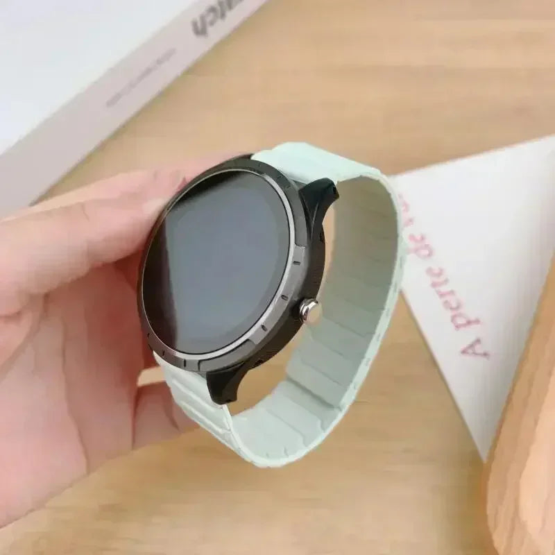 Correa deportiva de silicona magnética de 22mm para reloj inteligente Realme 5, pulsera para reloj Realme S2/Realme S 2 2Pro 3 3 Pro