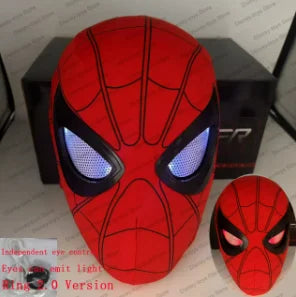 Spider-Man-Inspired Moving-Eye Cosplay Mask