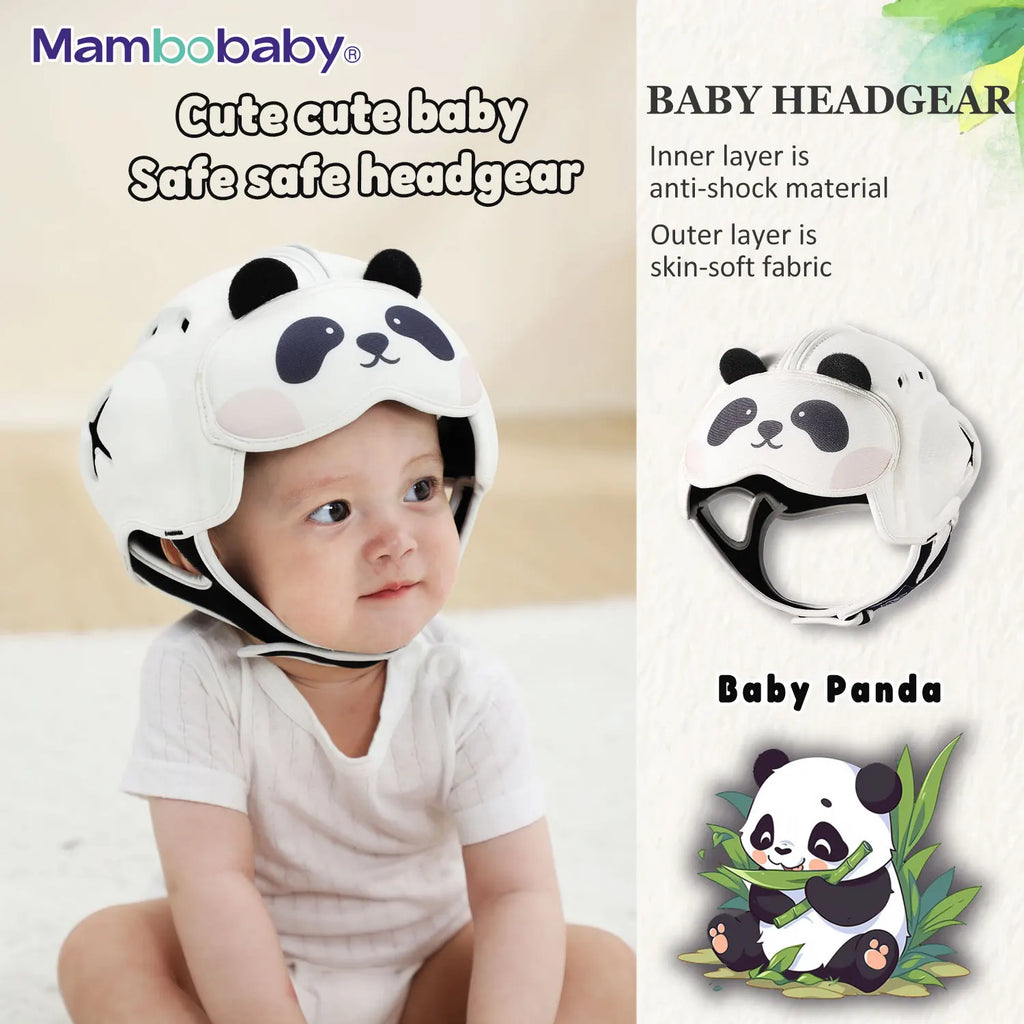 Mambobaby-casco antigolpes seguro para bebé, Protector de cabeza para niños pequeños, para aprender a gatear, caminar, evitar lesiones de golpes y caídas