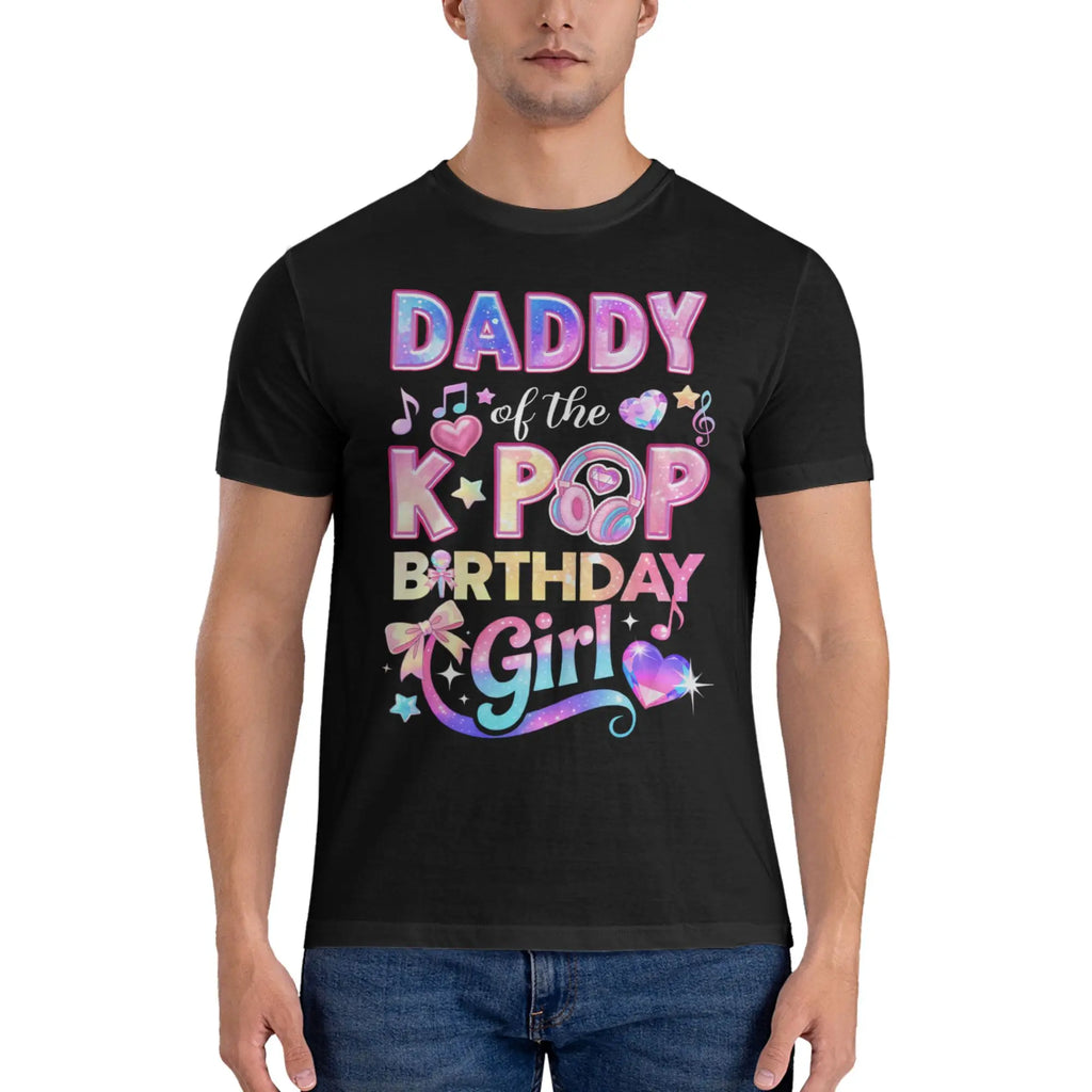 Camiseta 100% de algodón con gráfico divertido de KPop para chicas, camisetas de regalo de cumpleaños KPop, camisetas para hombres, 1 pieza