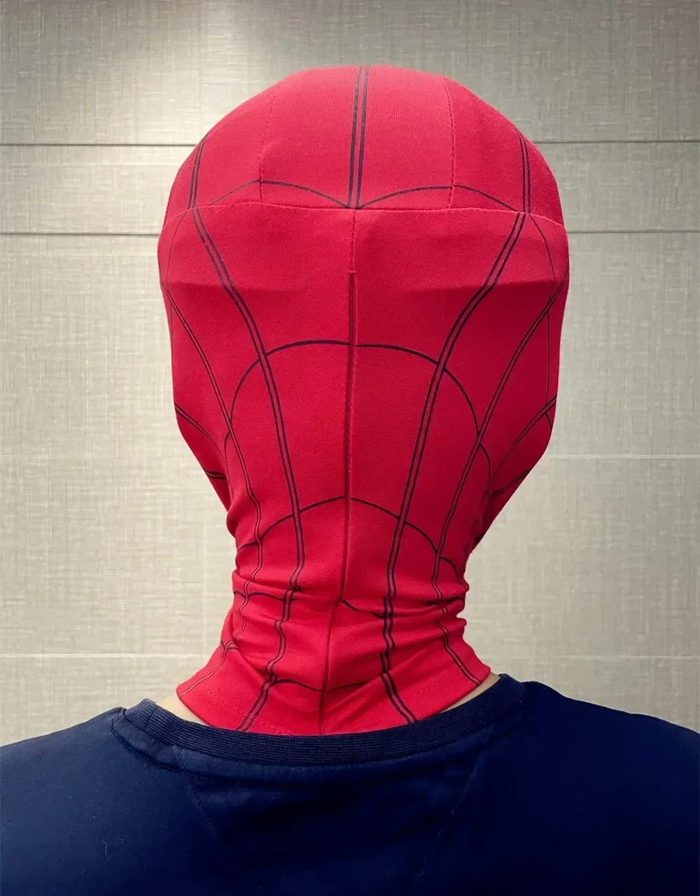 Spider-Man-Inspired Moving-Eye Cosplay Mask