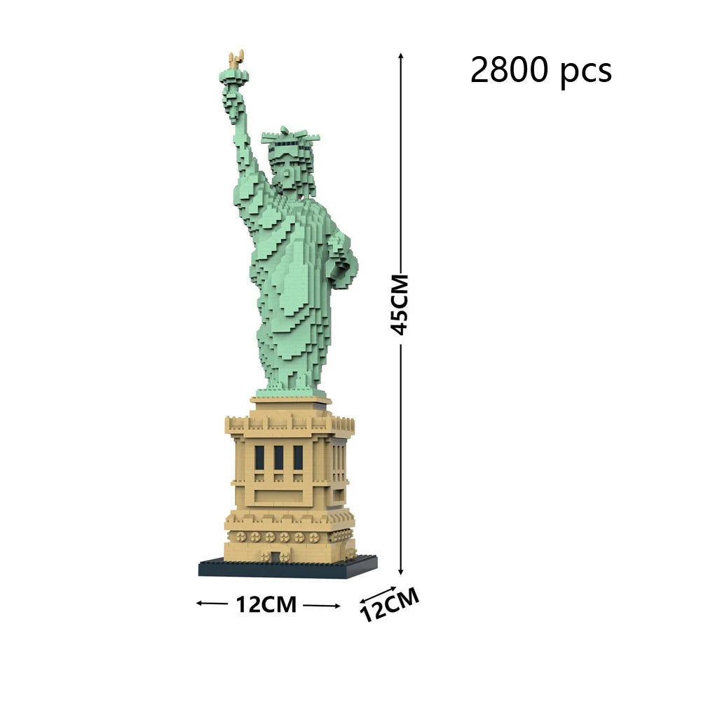 3D Desk Decor Big Ben Model Micro Building Blocks–Collectible Architecture Puzzle,Educational Toy,Unique Holiday Birthday Gifts