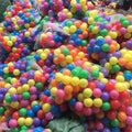 100 Uds. Pelota deportiva al aire libre, piscina de agua suave colorida, pelota de ola de mar para bebé, pelota de aire ecológica para el estrés, tienda de campaña, juguetes para niños