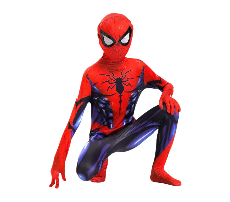 Miles Morales-Inspired Halloween Cosplay Suit