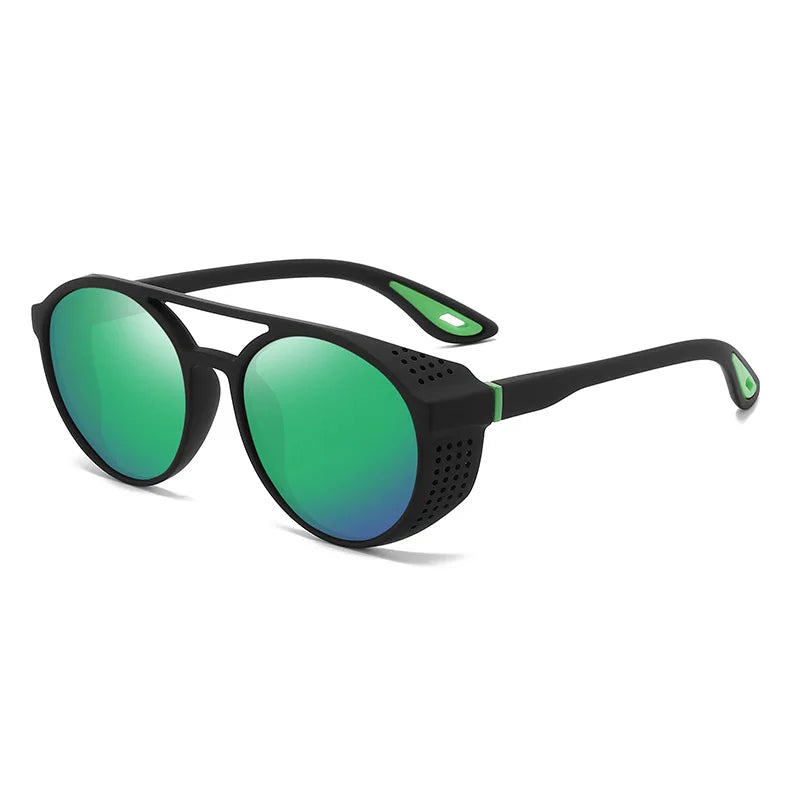 Gafas de Sol Polarizadas para Hombre y Mujer con Protección Lateral UV400, Lentes Espejadas, Gafas Deportivas para Ciclismo al Aire Libre