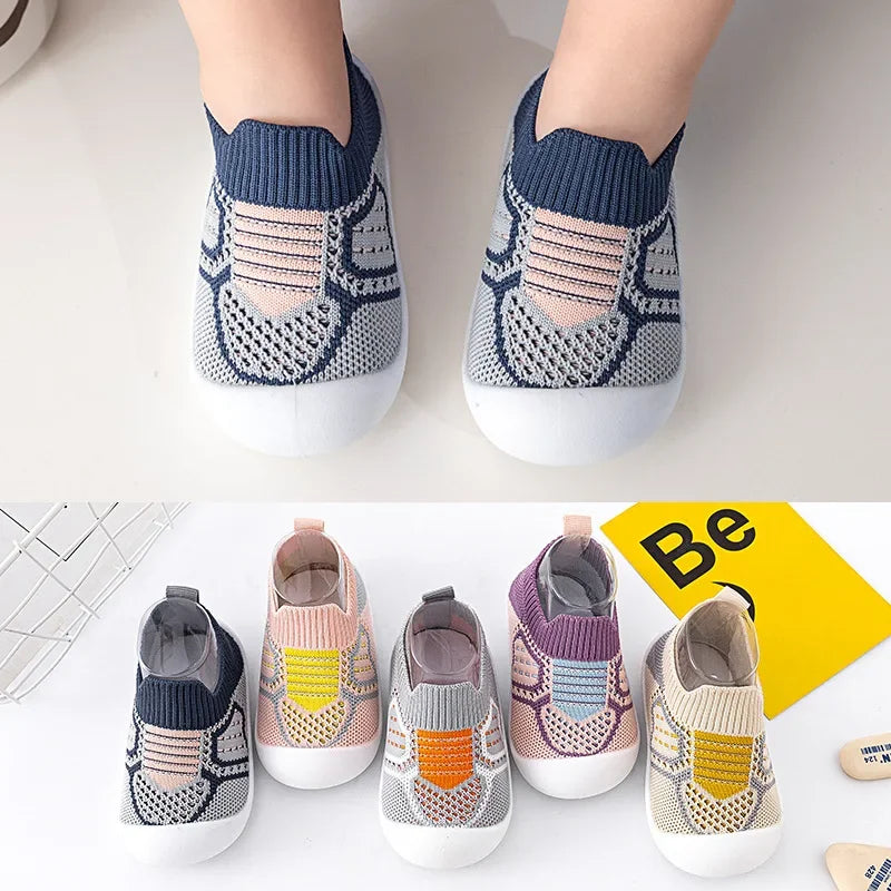 0-5Years Summer Baby Shoes Newborn Toddler Shoes Baby Girl Baby Socks Shoes Soft Bottom Non-slip Boy Breathable Mesh Clothes