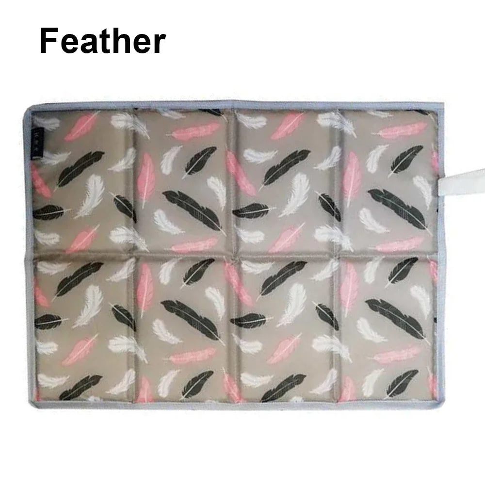 Esterilla plegable portátil para acampar, almohadilla de espuma para sentarse, impermeable, tela Oxford, playa, evita la suciedad, senderismo, Picnic pequeño, asiento al aire libre