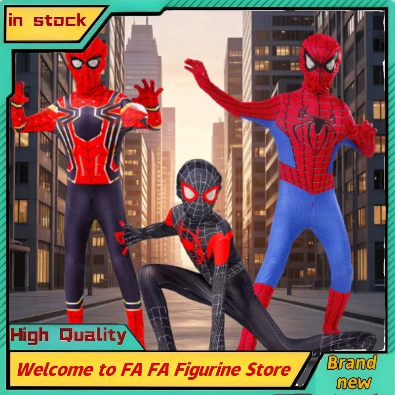 Miles Morales-Inspired Full-Body Cosplay Suit