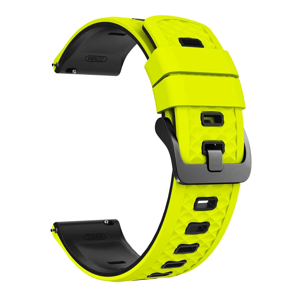 Correa deportiva de silicona de 22mm para OnePlus Watch 3 2 2R, pulsera suave de 46mm para OPPO Watch X X2 4 Pro/Mi Watch 2 Pro S4 S3 S1