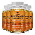 Glucosamina 1500 mg Condroitina 1200 mg Cápsulas de resistencia extra Soporte para articulaciones Suplemento de apoyo inmunológico antioxidante para adultos