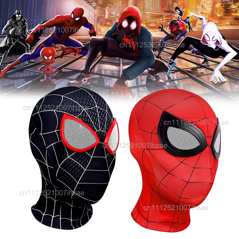 Spider-Man-Inspired Cosplay Mask for Adults