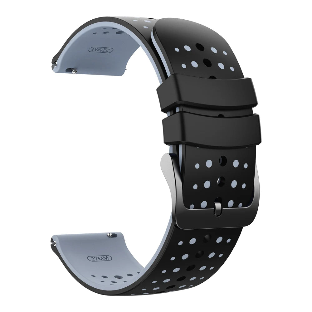 Correa deportiva de silicona de 22mm para OnePlus Watch 3 2 2R, pulsera suave de 46mm para OPPO Watch X X2 4 Pro/Mi Watch 2 Pro S4 S3 S1