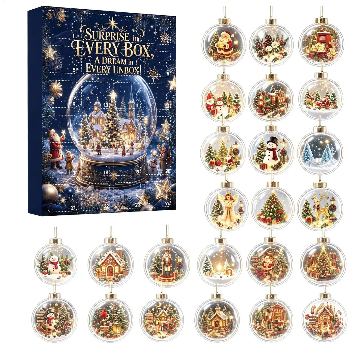 Calendario de Adviento Cuenta Regresiva