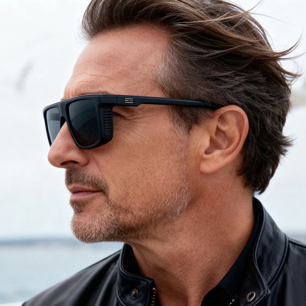 Gafas de sol polarizadas Vintage para hombre, gafas cuadradas de moda 2026, gafas de sol masculinas, gafas de conducción Vintage, gafas deportivas UV400