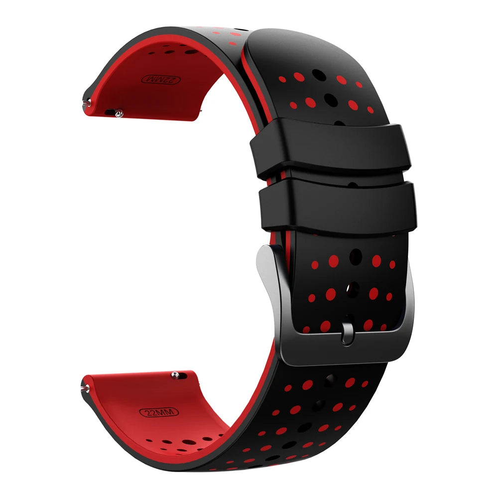 Correa deportiva de silicona de 22mm para OnePlus Watch 3 2 2R, pulsera suave de 46mm para OPPO Watch X X2 4 Pro/Mi Watch 2 Pro S4 S3 S1