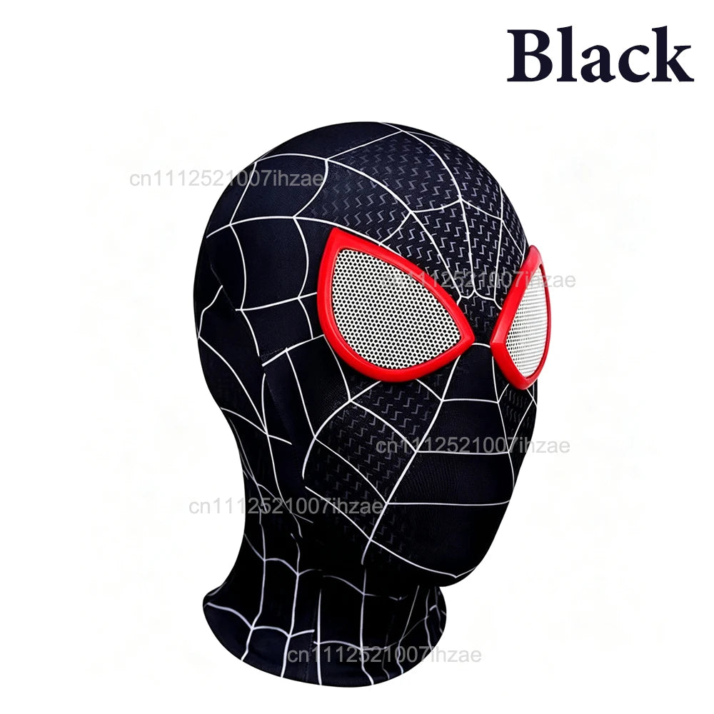 Spider-Man-Inspired Cosplay Mask for Adults