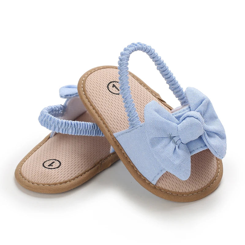 VALEN SINA 0-18M Newborn Girls Summer Shoes Sandals First Walkers Newborn Shoes Casual Soft Sole Sandals Preschool Shoes
