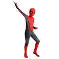 Red Spider-Themed Full-Body Cosplay Suit for Adults