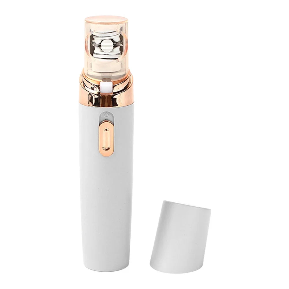 Depiladora Facial eléctrica para mujer, depiladora recargable, depiladora de vello Facial indolora para cara, axila, pierna trasera