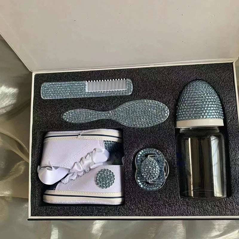 Set de Zapatos para Bebé con Caja de Regalo