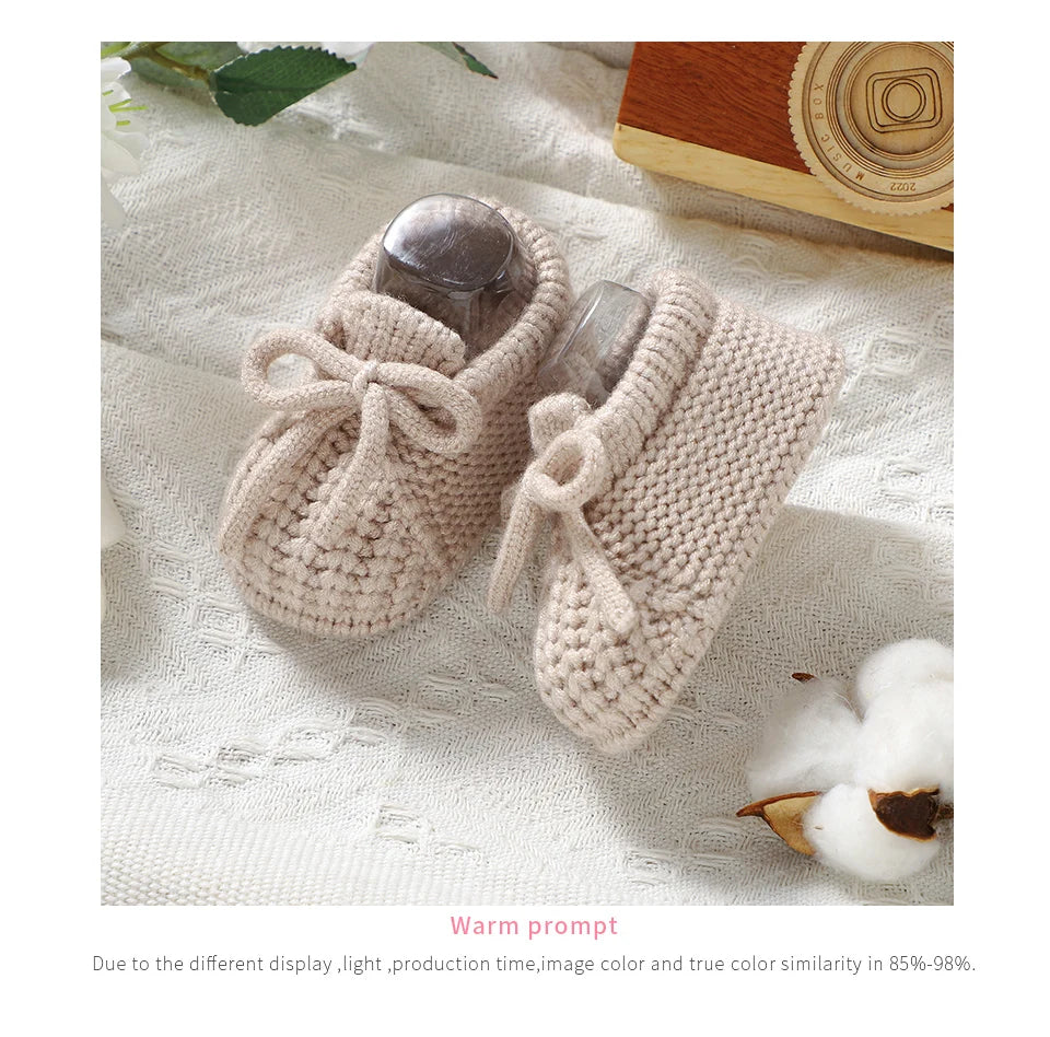 Newborn Infant Boys Girls Soft-Soled First Walk Shoes 0-18m Baby Prewalker Fashion Toddler Kid Outdoor Indoor Crib Sock Footwear